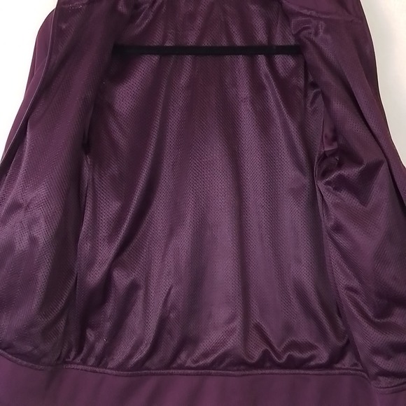 Champion Track Jacket Windbreaker Size Medium in Purple - Picture 11 of 14